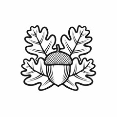 Oak Leaf and Acorn Emblem A Symbol of Strength and Growth
