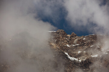 monte rosa glacier