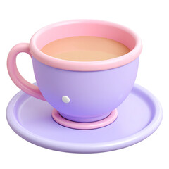 there is a cup of coffee on a saucer on a plate