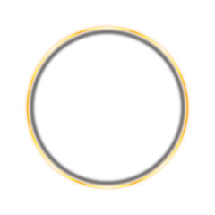 round frame for text with transparent background