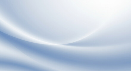 Obraz premium Abstract Blue and White Smooth Waves with Subtle Light Effects Keywords: abstract, background
