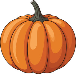 pumpkin isolated on white