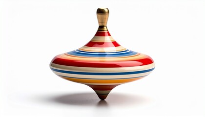 wooden toy isolated on white