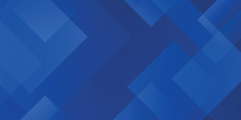 modern dark blue geometric banner background vector illustration