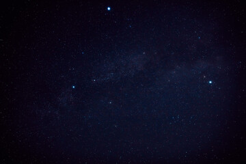 Fototapeta premium Milky way stars and constellations with a galaxy background.