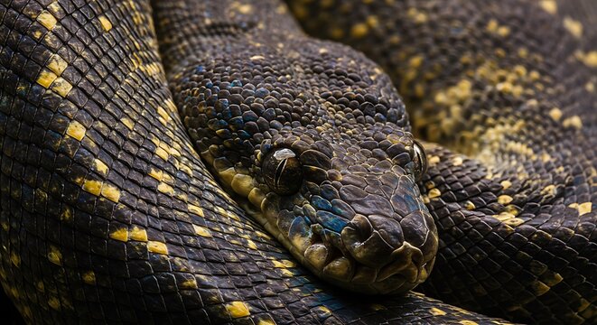 Python's Gaze: A Close Encounter