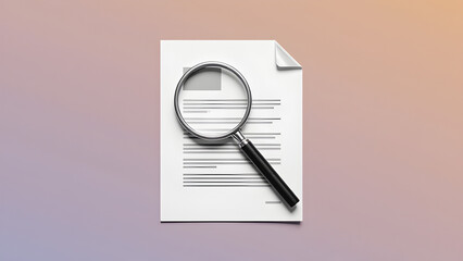 Analyze documents with a magnifying glass for business research or legal compliance reviews