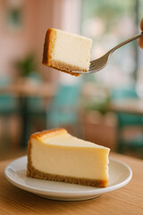 slice of cheesecake