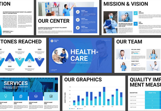 Healthcare Center Presentation Template
