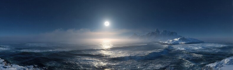 Arctic Sunrise Panorama