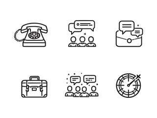 Containing call communication management discussion etc Editable stroke teamwork collaboration strategy