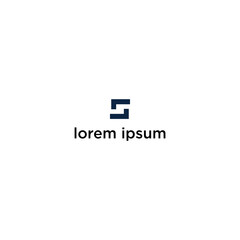 Fototapeta premium A minimalist logo design featuring a stylized letter 