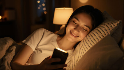 Fototapeta premium Cozy home atmosphere with natural skin tones and dreamy glow. Great for advertising.