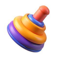 colorful antistress sensory toy fidget push pop it on background.
