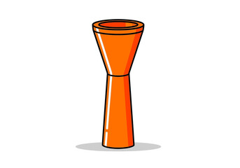 Orange Cocktail Jigger Tool