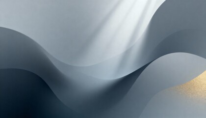 Abstract Wave Background with Light and Shadow: Modern, Elegant Design for Creative Projects