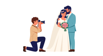 Wedding photographer captures tender moment between embracing couple