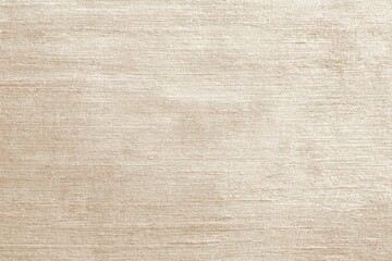 Fototapeta premium Neutral Beige Fabric Texture Background with Subtle Horizontal Weave Pattern for Textiles or Design