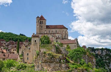 &Eacute;glise Saint-Cirq et Sainte-Juliette de Saint-Cirq-Lapopie