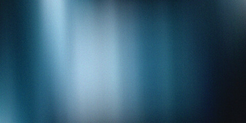 Luxury light blue glowing shape on grainy textured grunge dark backdrop, abstract dark banner, dynamic noise texture poster background