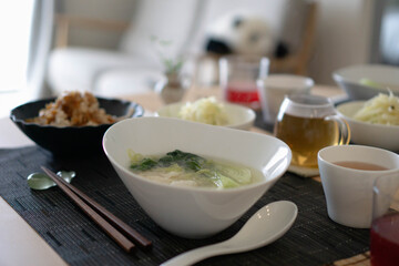 中華風の食卓
