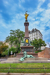 Majestic Liebenberg Monument in Vienna, Austria