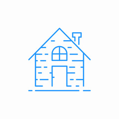 house structure icon sign vector