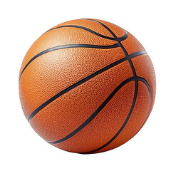 Fototapeta premium Basketball isolated on transparent background