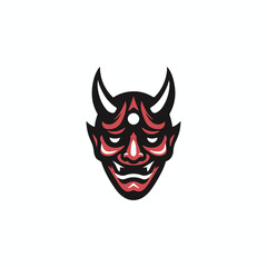 Oni mask logo