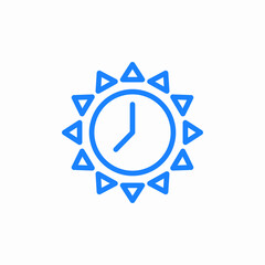 day time icon sign vector