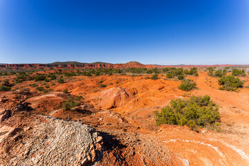 Red Cliffs at Caprock Canyons State Park, Texas, USA