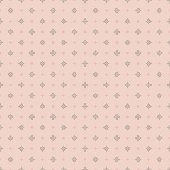 Pink boho chic creative floral elegant ornamental pattern