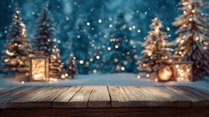 christmas tree in the night