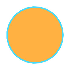 Polygon Shape 27 sides #248