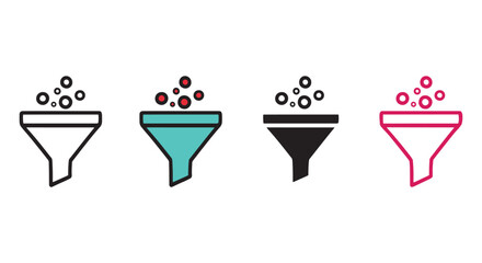 Abstract geometric composition with vibrant color palette and clean lines