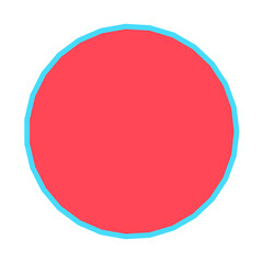 Polygon Shape 27 sides #304