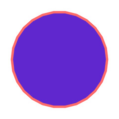 Polygon Shape 26 sides #331