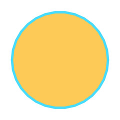 Polygon Shape 30 sides #419