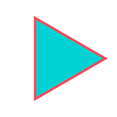 Polygon Shape 3 sides #420