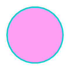 Polygon Shape 30 sides #447