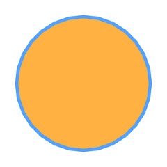 Polygon Shape 28 sides #473