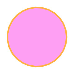 Polygon Shape 27 sides #472