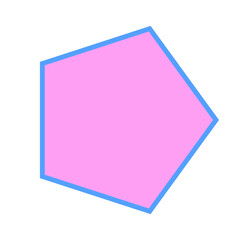 Polygon Shape 5 sides #478