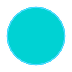 Polygon Shape 24 sides #49