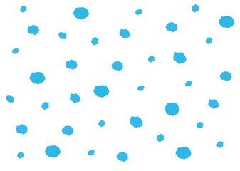 Rectangular wallpaper with random ink dots