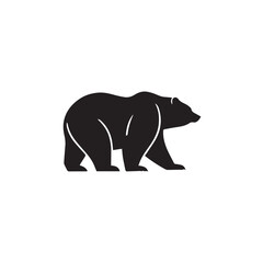 Obraz premium silhouette of a bear