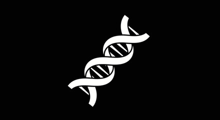 DNA double helix structure scientific illustration genetic material biological molecule molecular biology heredity.