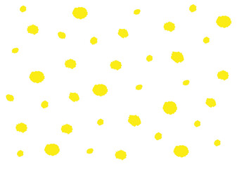 Rectangular wallpaper with random ink dots