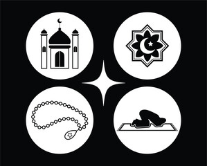 eid icon set symbol