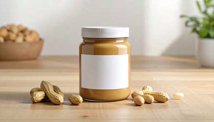 Dried cashews and various nuts in a white bowl with a wooden mortar and pestle are healthy ingredients for a tasty snack